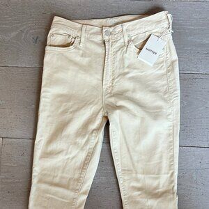 Never Been Worn Mother Jeans - The Insider Step Crop Frey